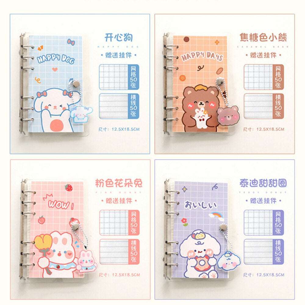 1PC Cute Animal Characters Notebook