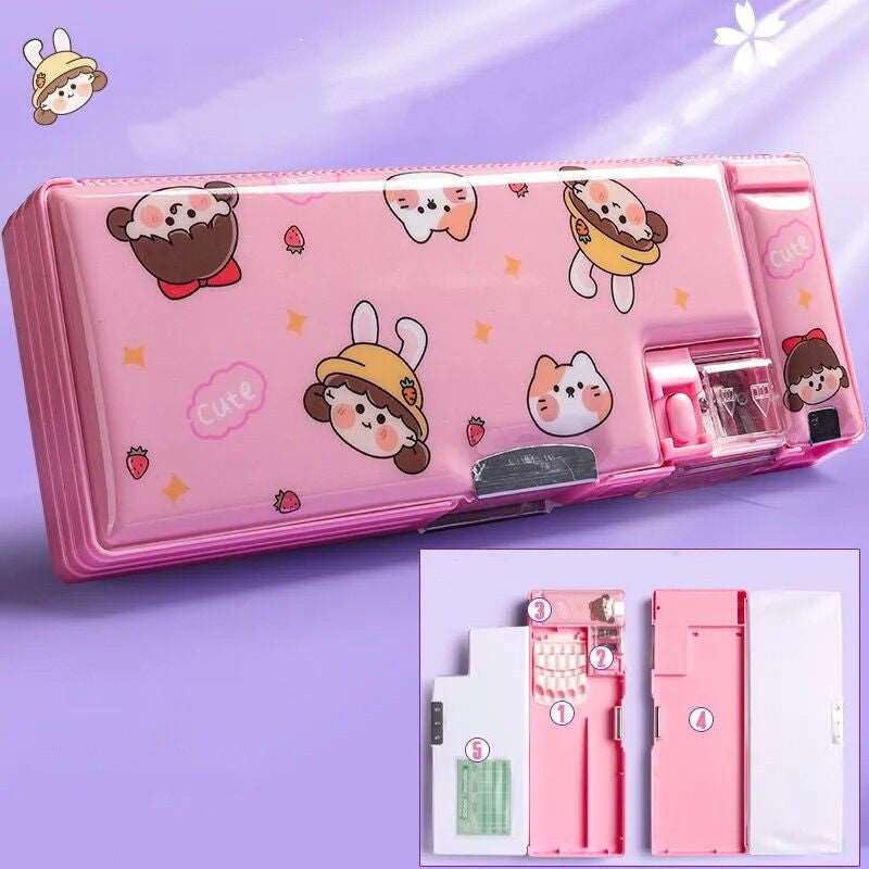 1PC Cute Deluxe Pencil Case