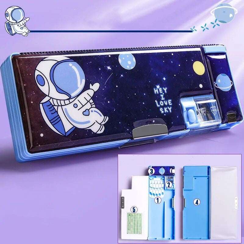 1PC Cute Deluxe Pencil Case