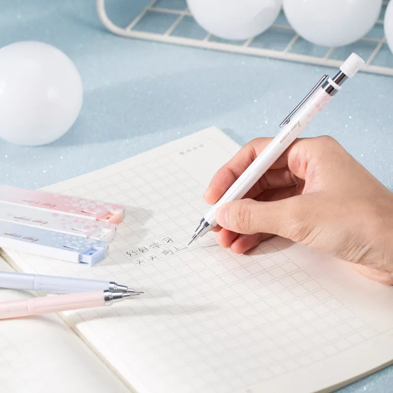 6PC Lovely Sakura Mechanical Pencil Set