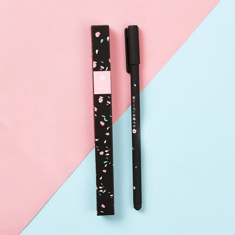 1PC Romantic Sakura Gel Pens-my kawaii office