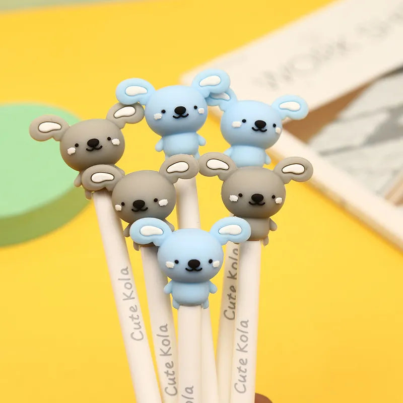 2PC Kawaii Koala Mechanical Gel Pen-my kawaii office