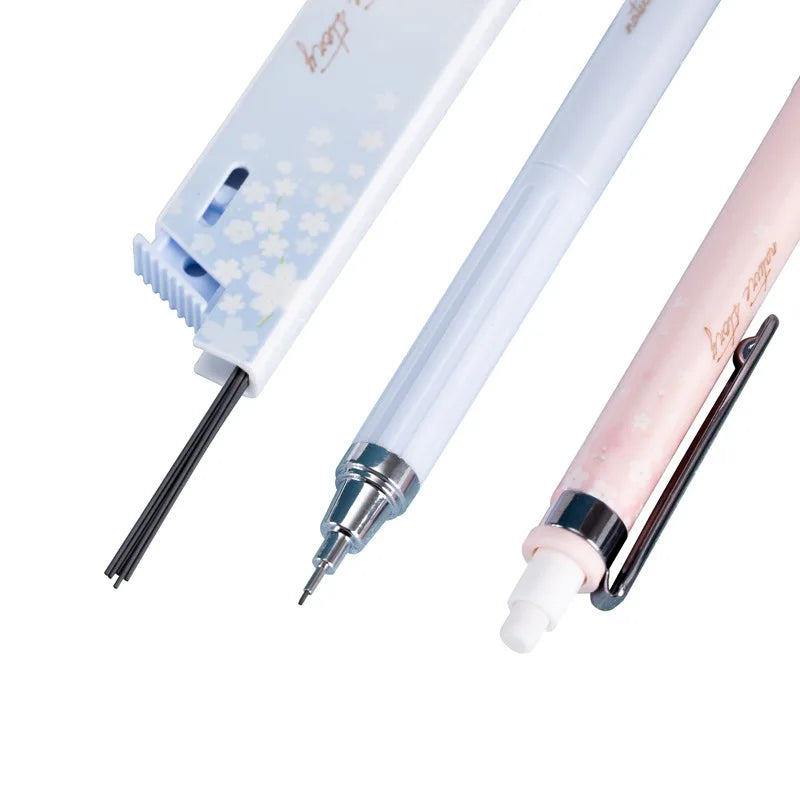 6PC Lovely Sakura Mechanical Pencil Set
