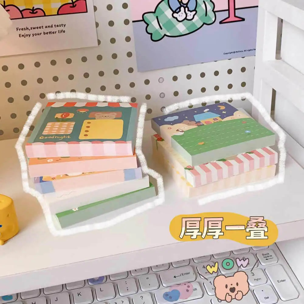 1PC Kawaii Sweet Bear Memo Pad