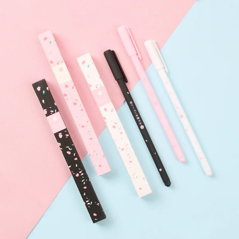 1PC Romantic Sakura Gel Pens-my kawaii office