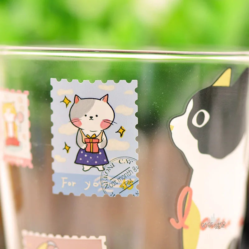 1 Sheet Kawaii Panda Cat Decorative Stationery Stickers
