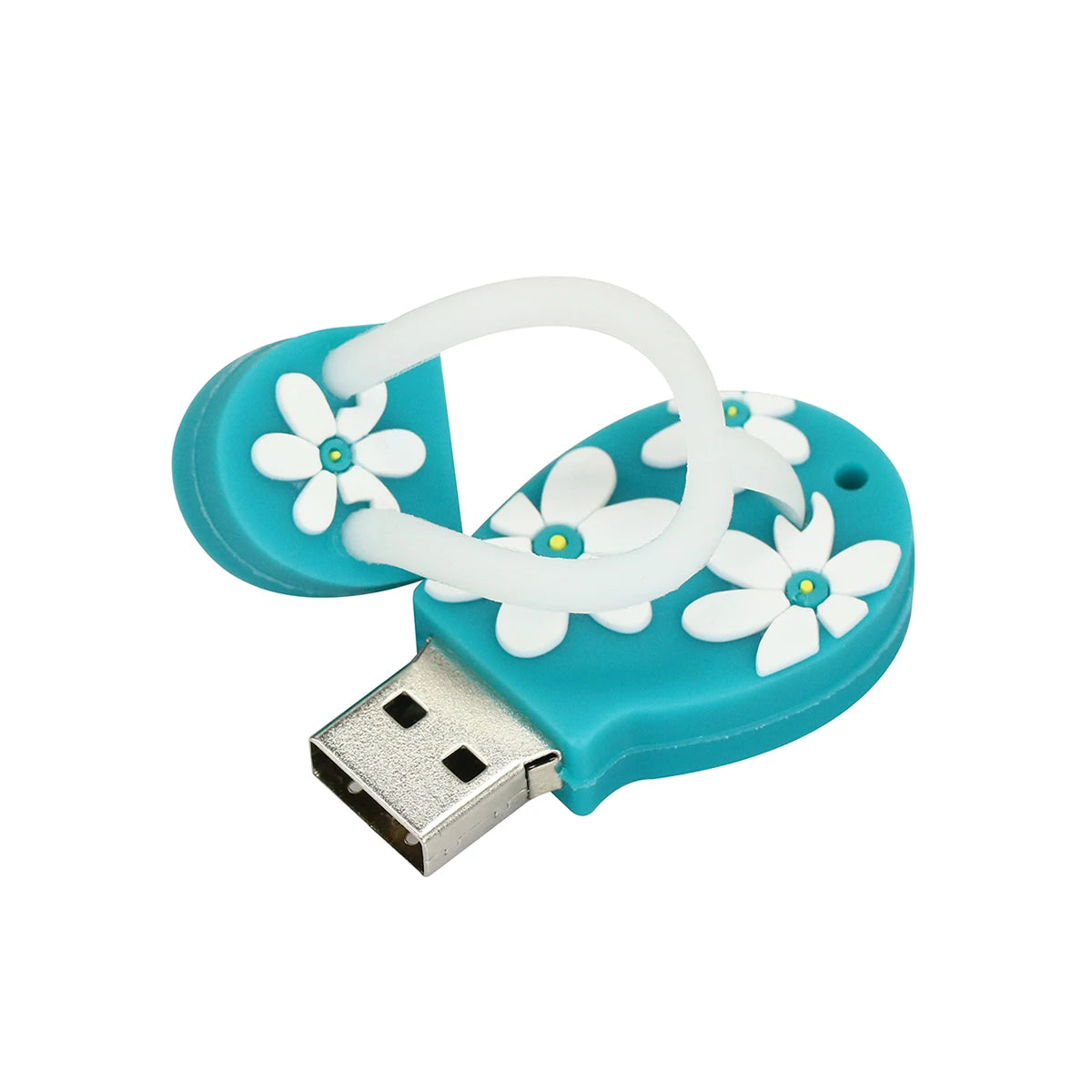 1PC Rubber Slippers USB Memory Stick