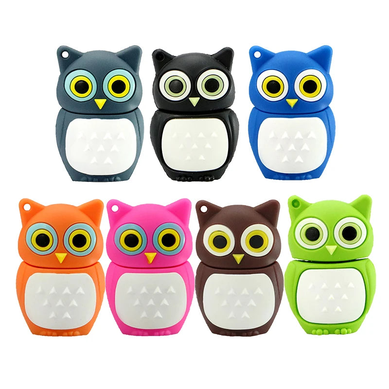 1PC Kawaii Owl Collection USB Memory Stick