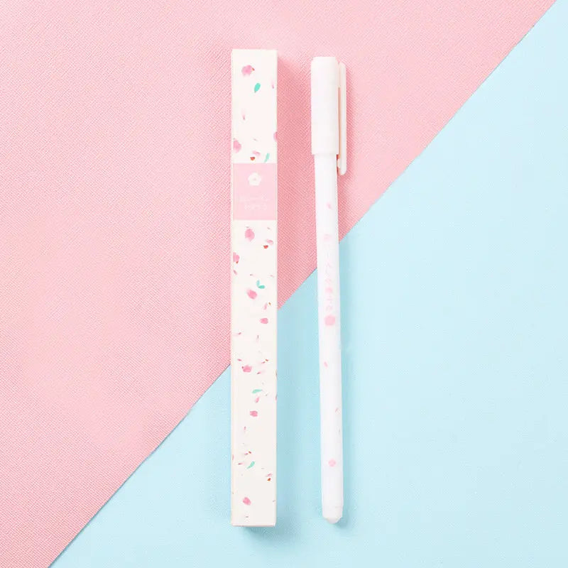 1PC Romantic Sakura Gel Pens-my kawaii office