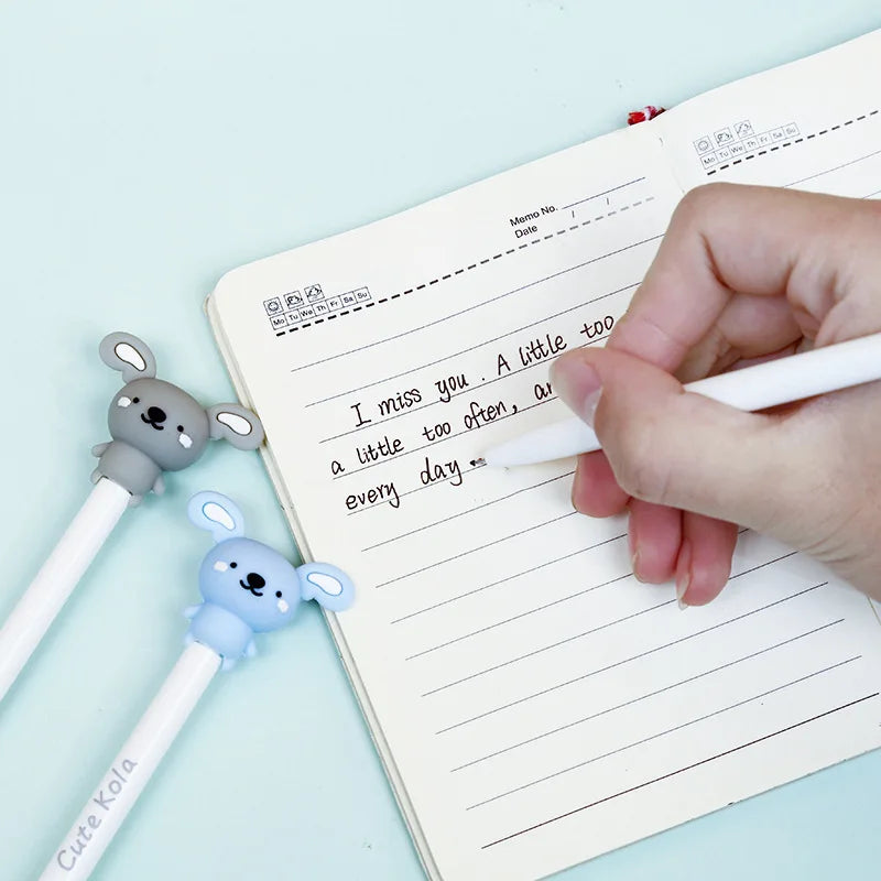 2PC Kawaii Koala Mechanical Gel Pen-my kawaii office