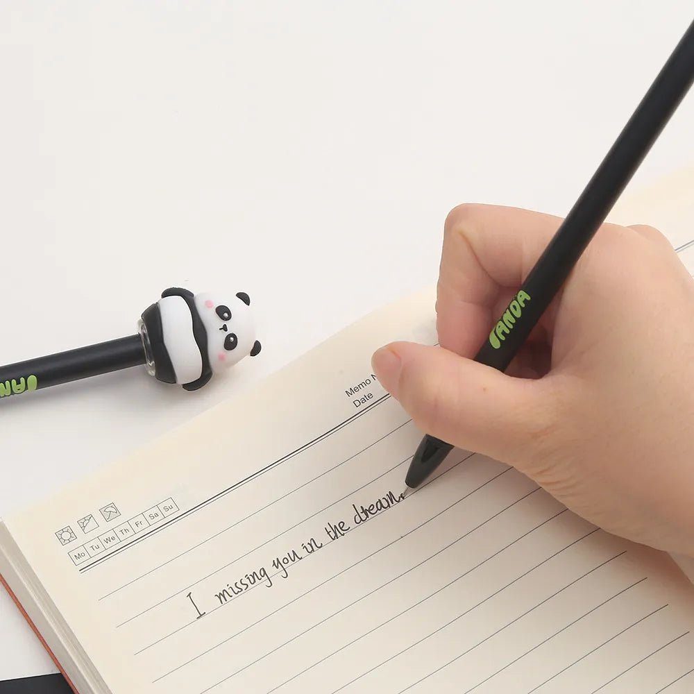 3PC Cute Panda Erasable Gel Pen-my kawaii office