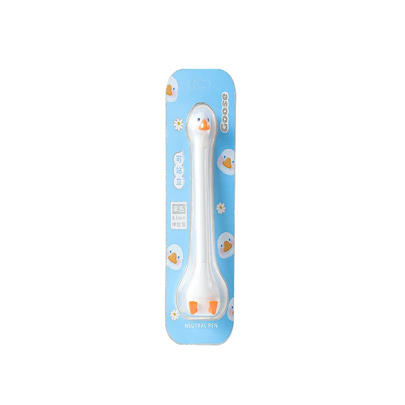 1PC Cute Animals Standing Gel Pen-my kawaii office