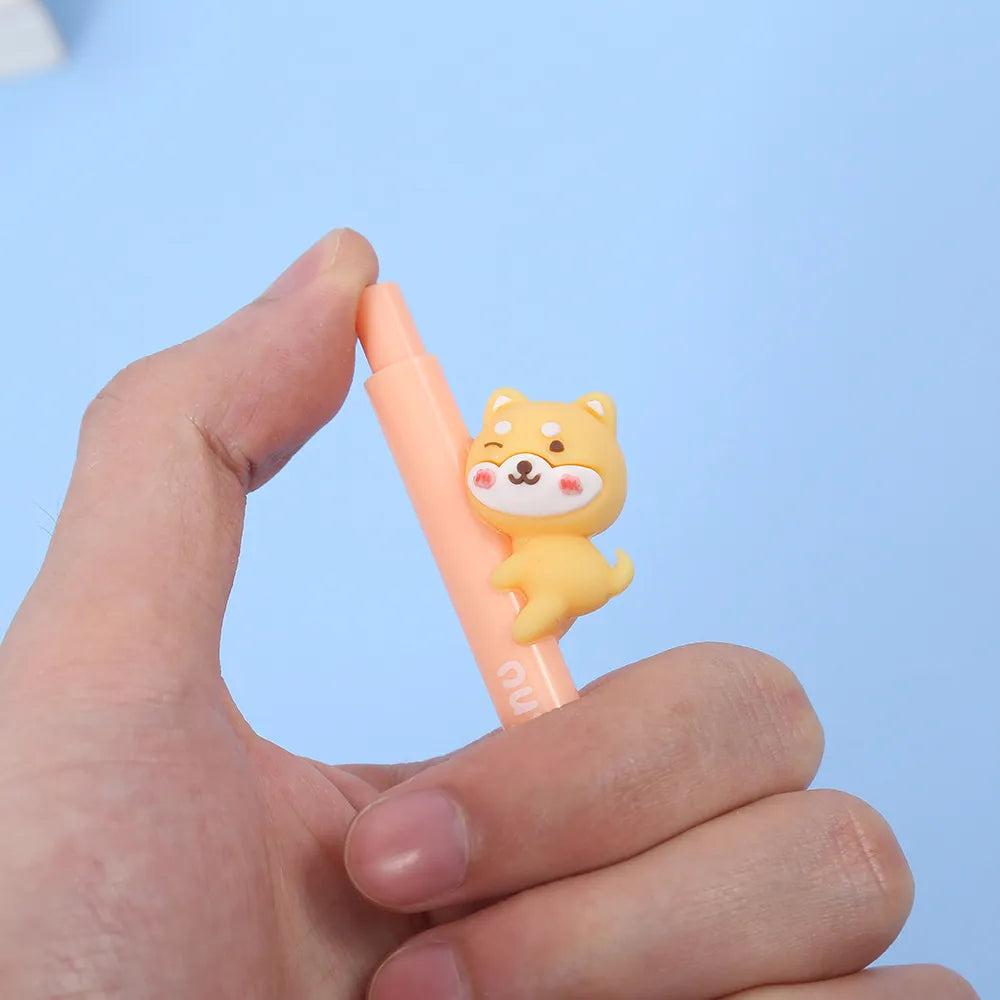 3PC Cute Shiba Inu Mechanical Pencil