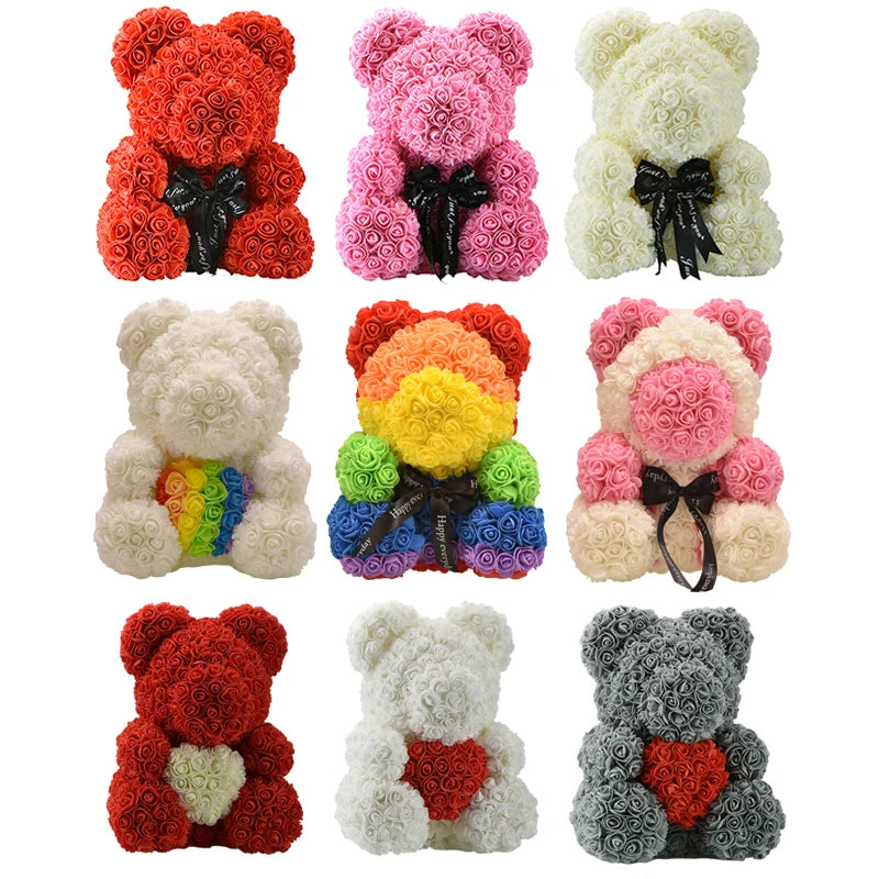 1PC Gift Rose Teddy Bear
