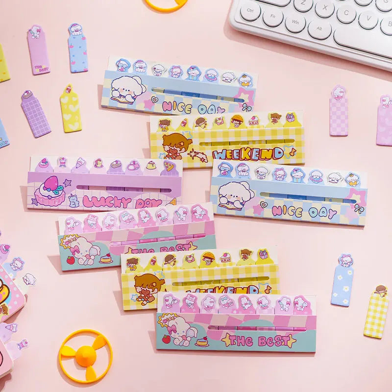 1PC Kawaii Nice Day Animals Memo Pad Sticky Notes