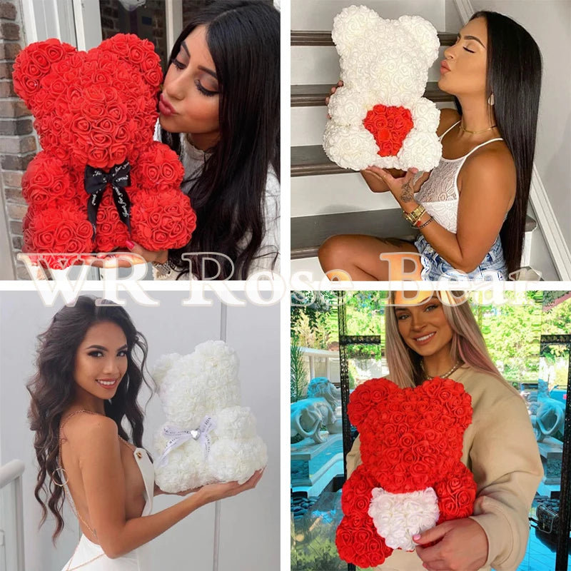 1PC Gift Rose Teddy Bear