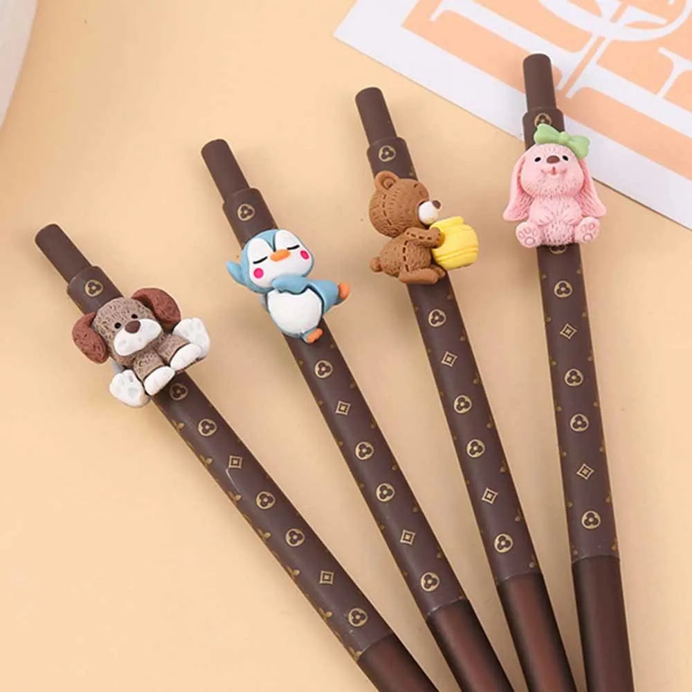 1PC Kawaii 3D Animals Gel Pen-my kawaii office