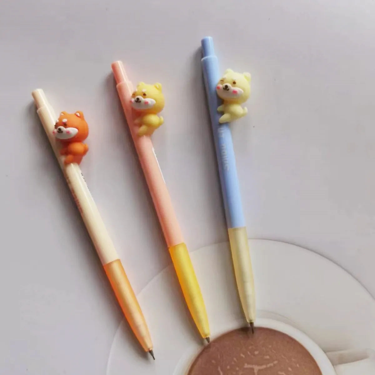3PC Cute Shiba Inu Mechanical Pencil