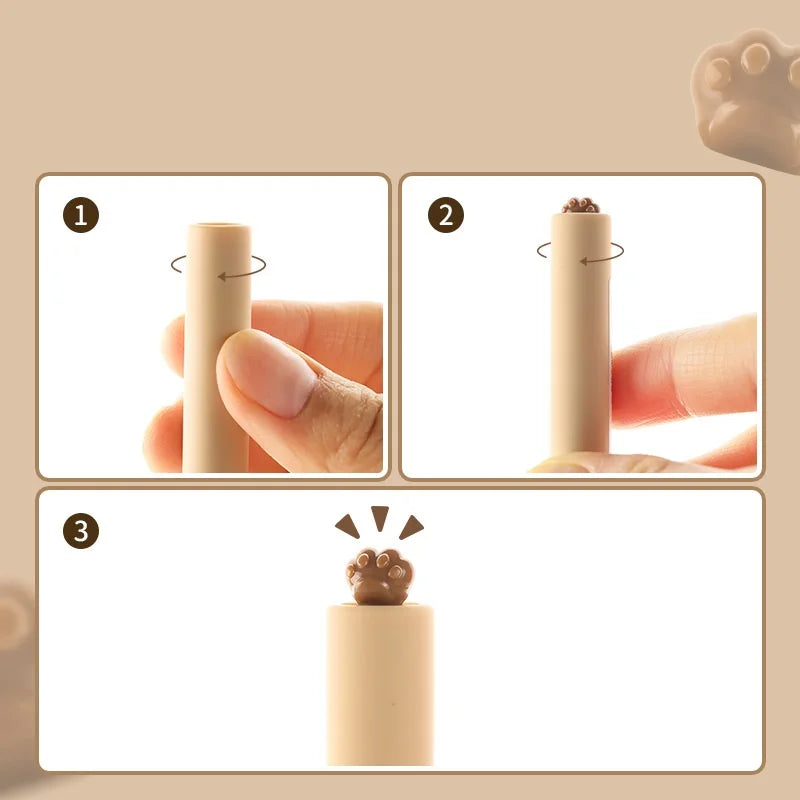 2PC Cute Cat Paw Gel Pen-my kawaii office