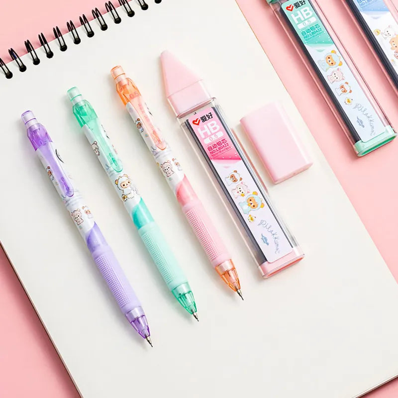 1PC Kawaii Rilakkuma Mechanical Pencil With Lead