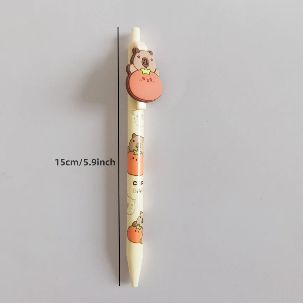 4PC Kawaii Happy Capybara Mechanical Pencil