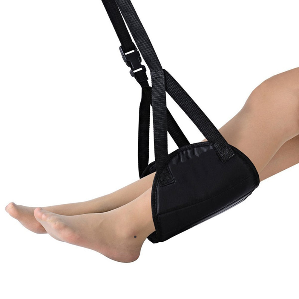 1PC Airplane Portable Foot Hammock
