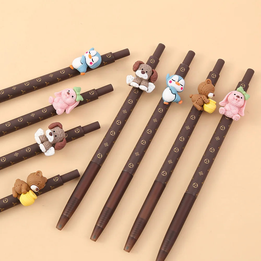 1PC Kawaii 3D Animals Gel Pen-my kawaii office