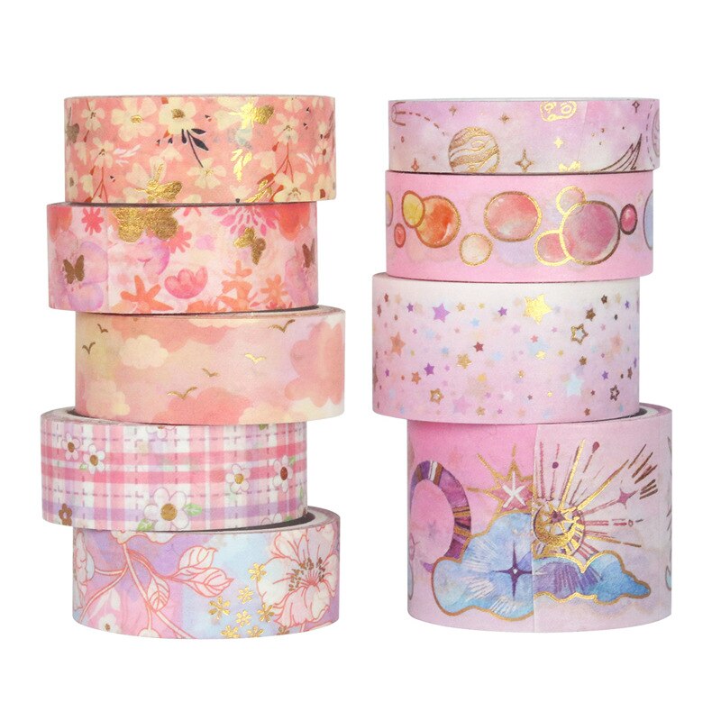 9PC Kawaii Sweet Memories Washi Tape Set