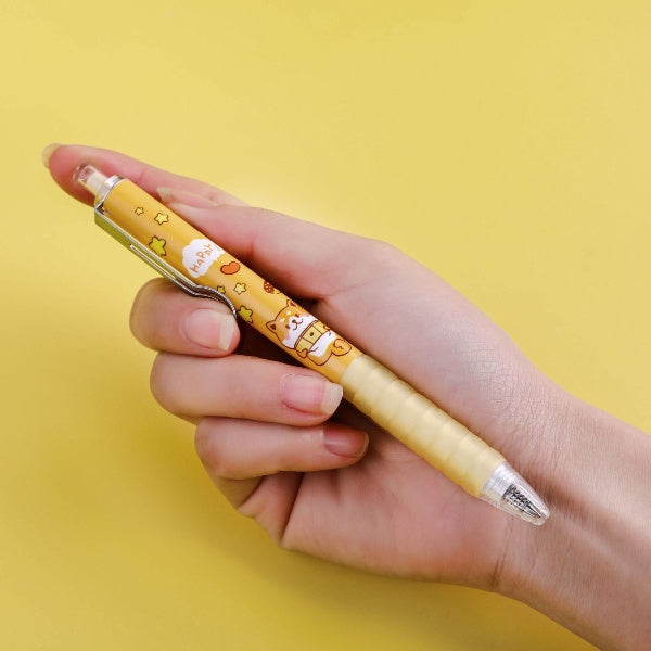 3PC Cute Shiba Inu Gel Ink Pen-my kawaii office