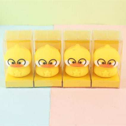 1PC Kawaii Yellow Duck Pencil Sharpener