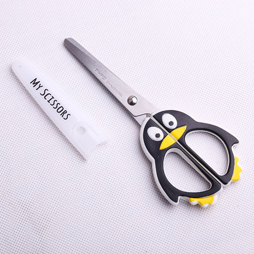 1pc Children's Safety Scissors, Stainless Steel Round Headed