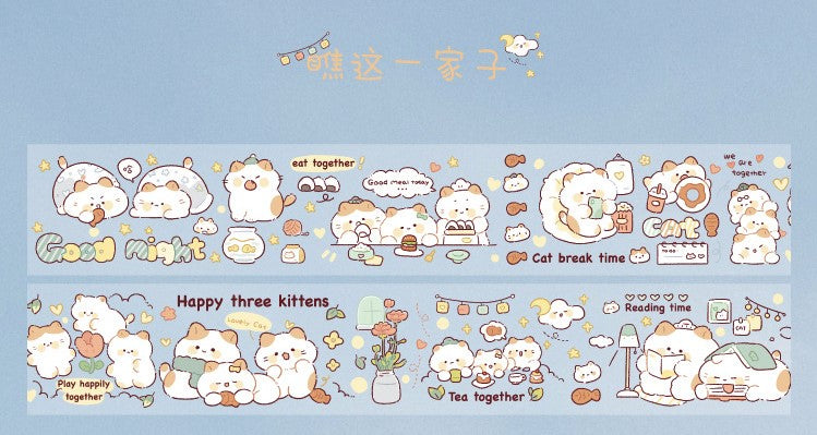 1PC Kawaii Small Animals Washi Tape Collection