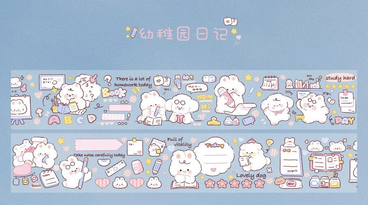 1PC Kawaii Small Animals Washi Tape Collection