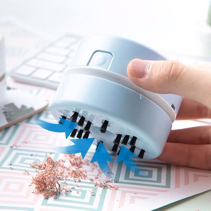 1PC Kawaii Mini Portable Desktop Vacuum