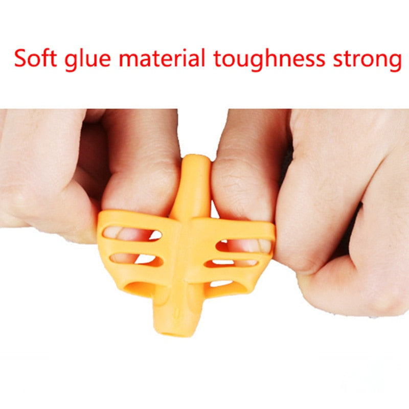 3PC Butterfly Style Three Finger Writing Corrector Pencil Grip For Children