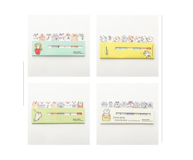 4PC Kawaii Cat Sticky Notes