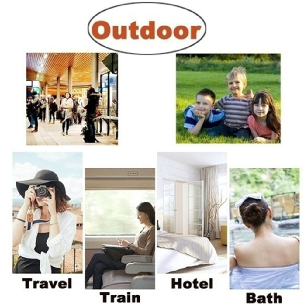 1PC Portable Travel Small Soap Box Paper