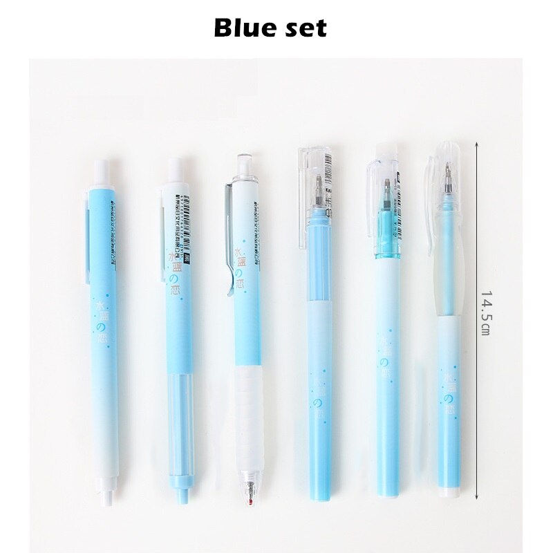 6PC Colorful Gel Pens Set-my kawaii office