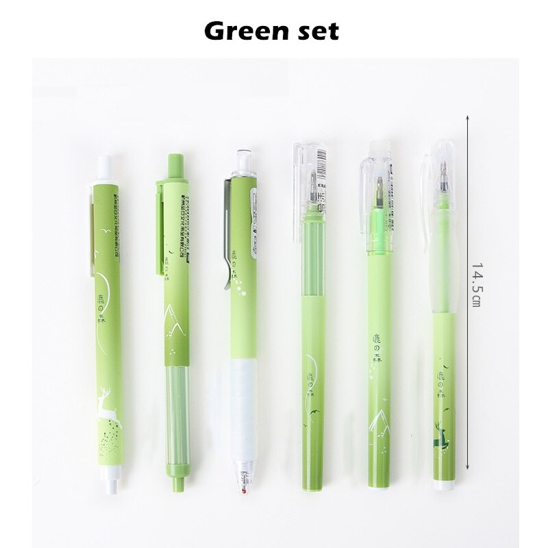 6PC Colorful Gel Pens Set-my kawaii office