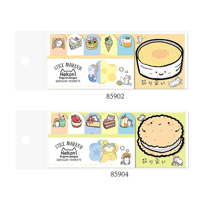 1PC Kawaii Sushi Snacks Sticky Notes