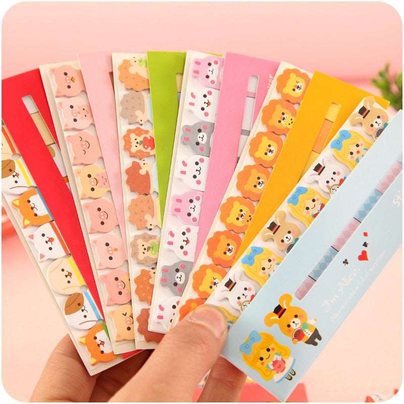 1PC Cute Animal Collection Stick Marker