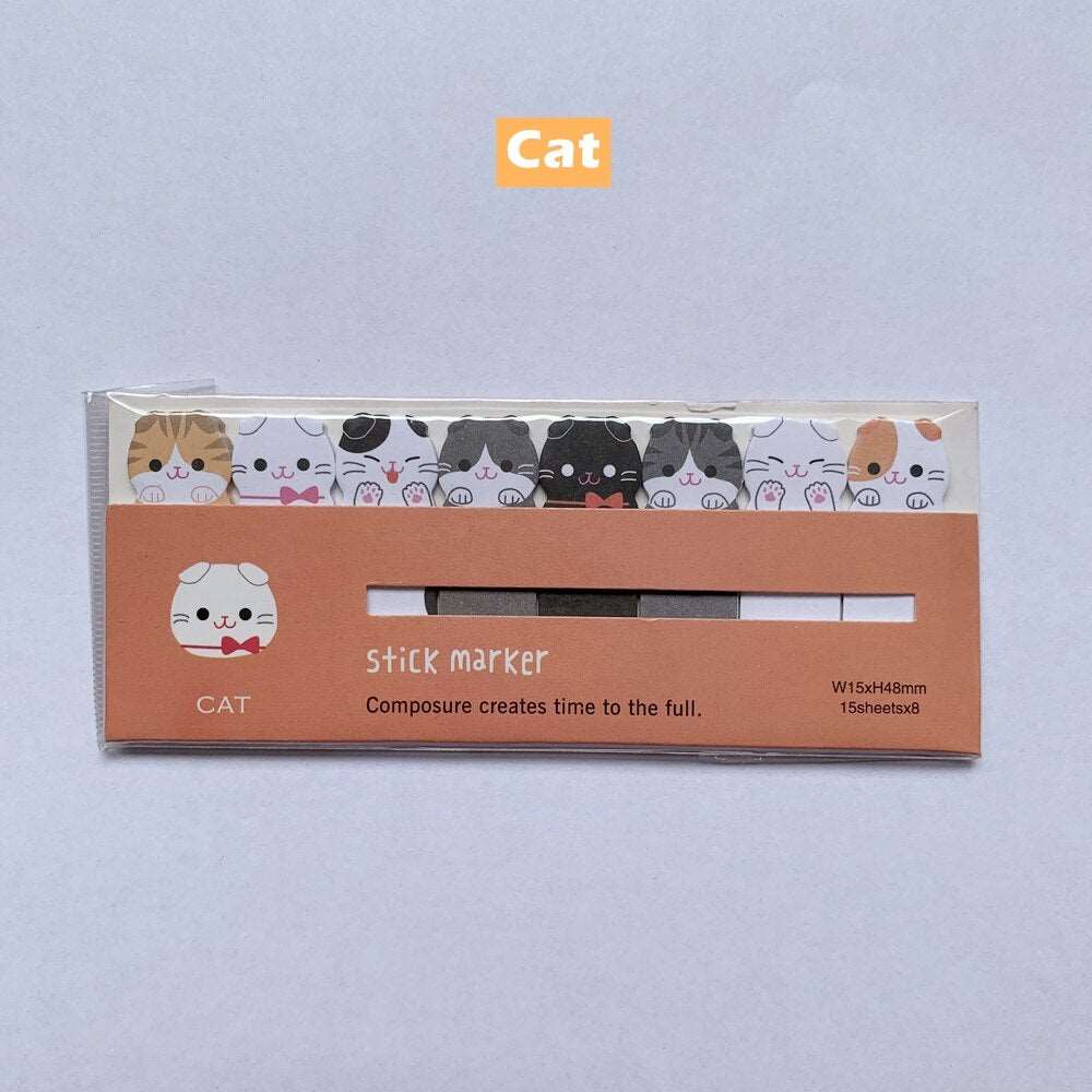 1PC Cute Animal Collection Stick Marker