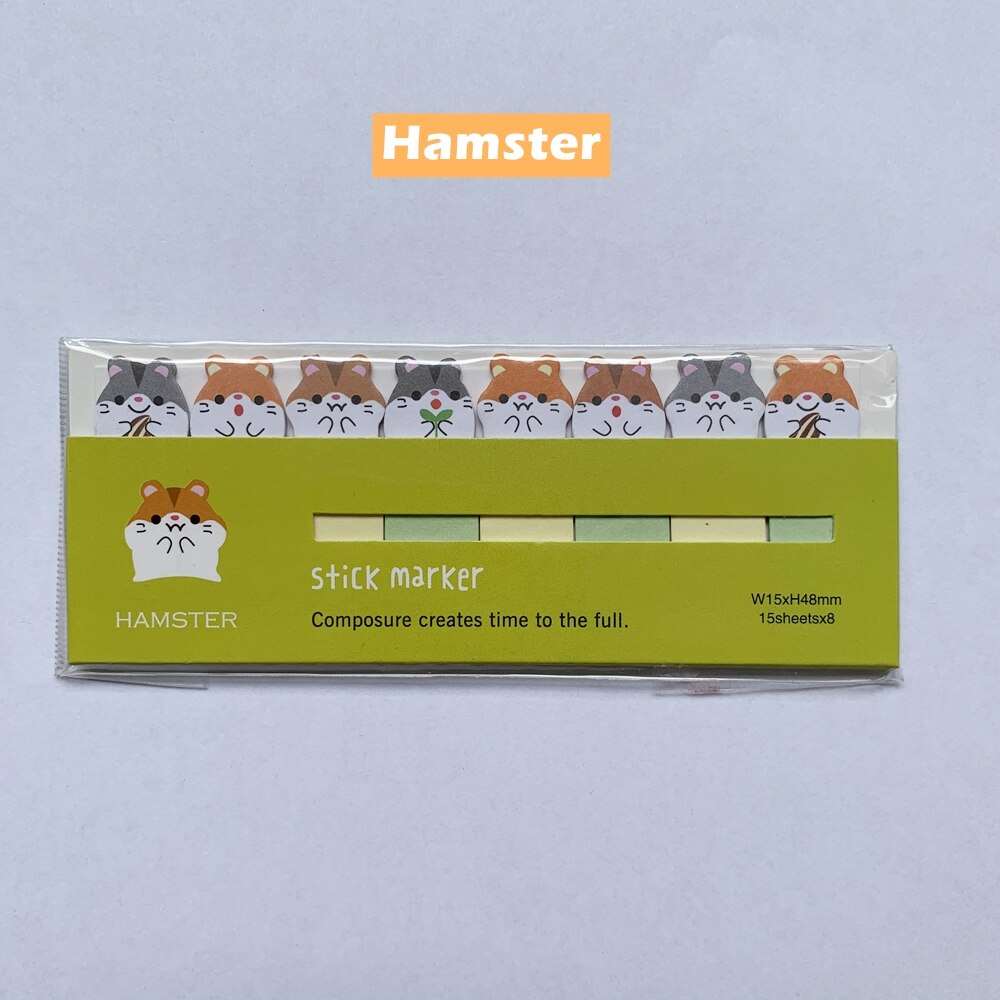 1PC Cute Animal Collection Stick Marker