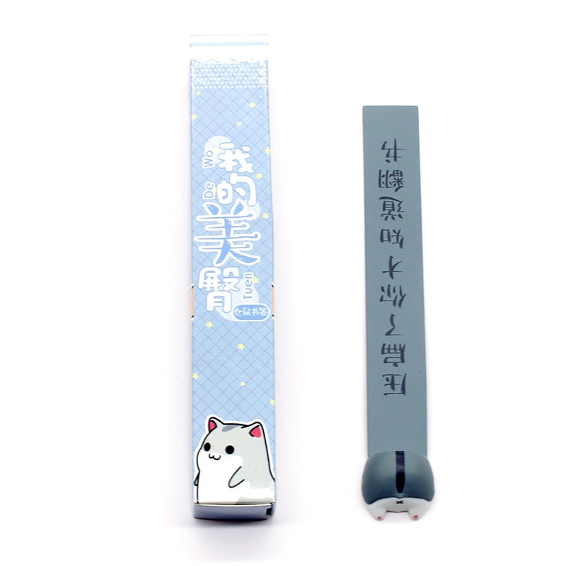 1PC Cute Animal Buns Bookmarks
