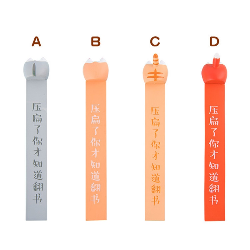 1PC Cute Animal Buns Bookmarks