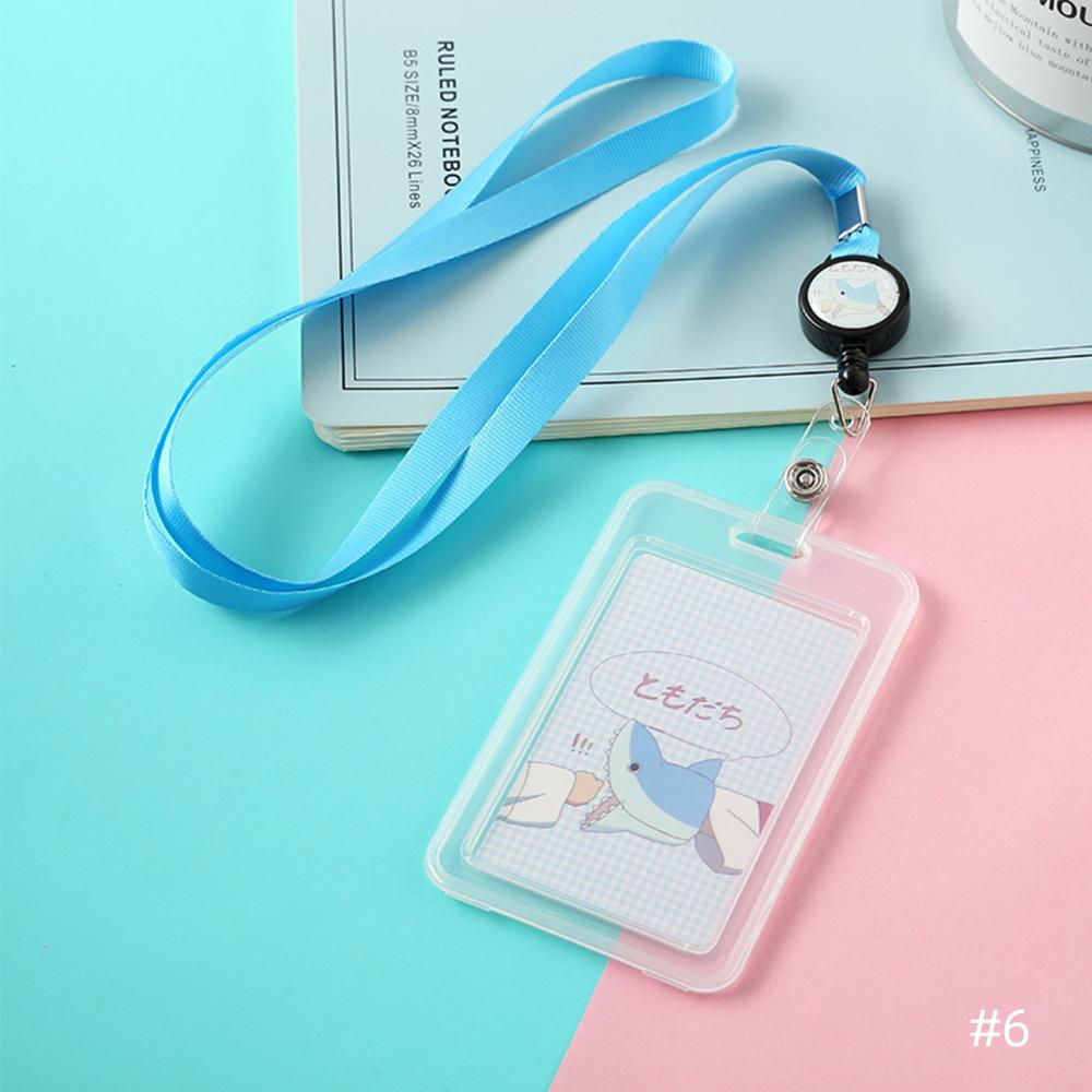 1PC Kawaii ID Card Holder Lanyard