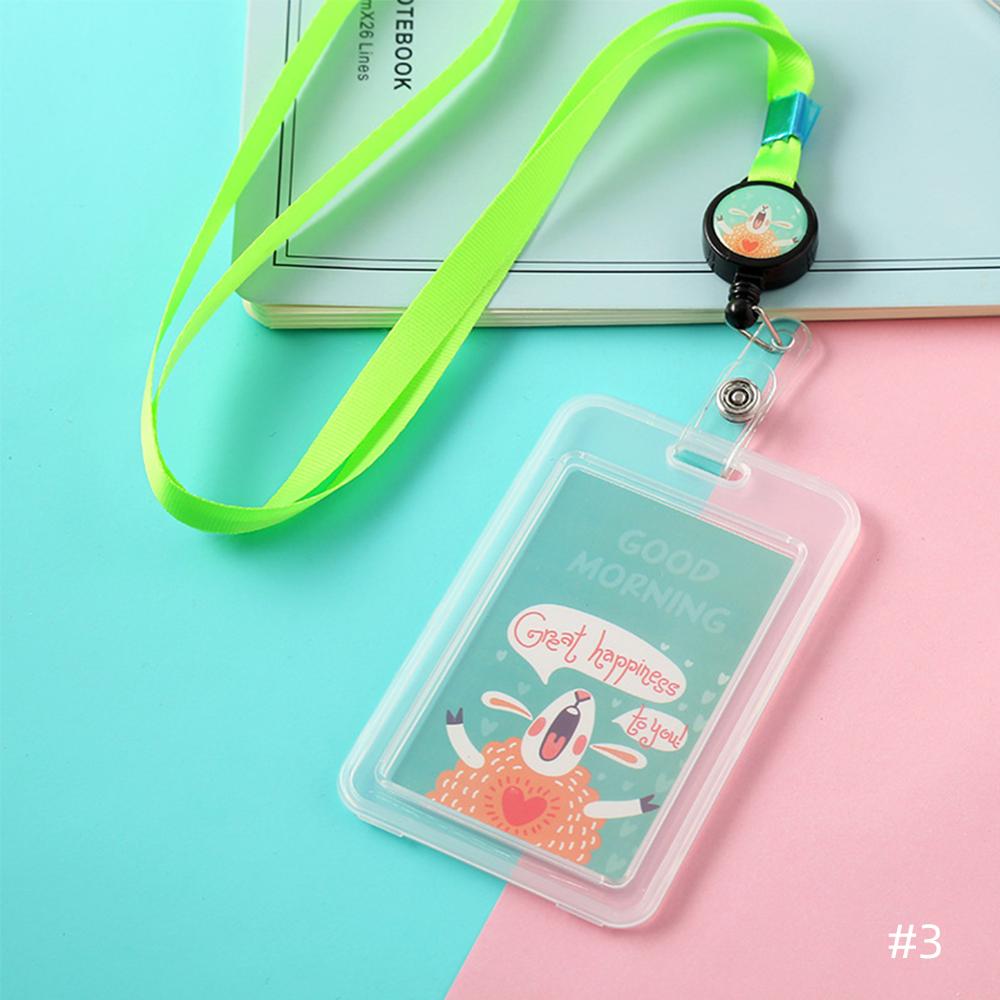 1PC Kawaii ID Card Holder Lanyard