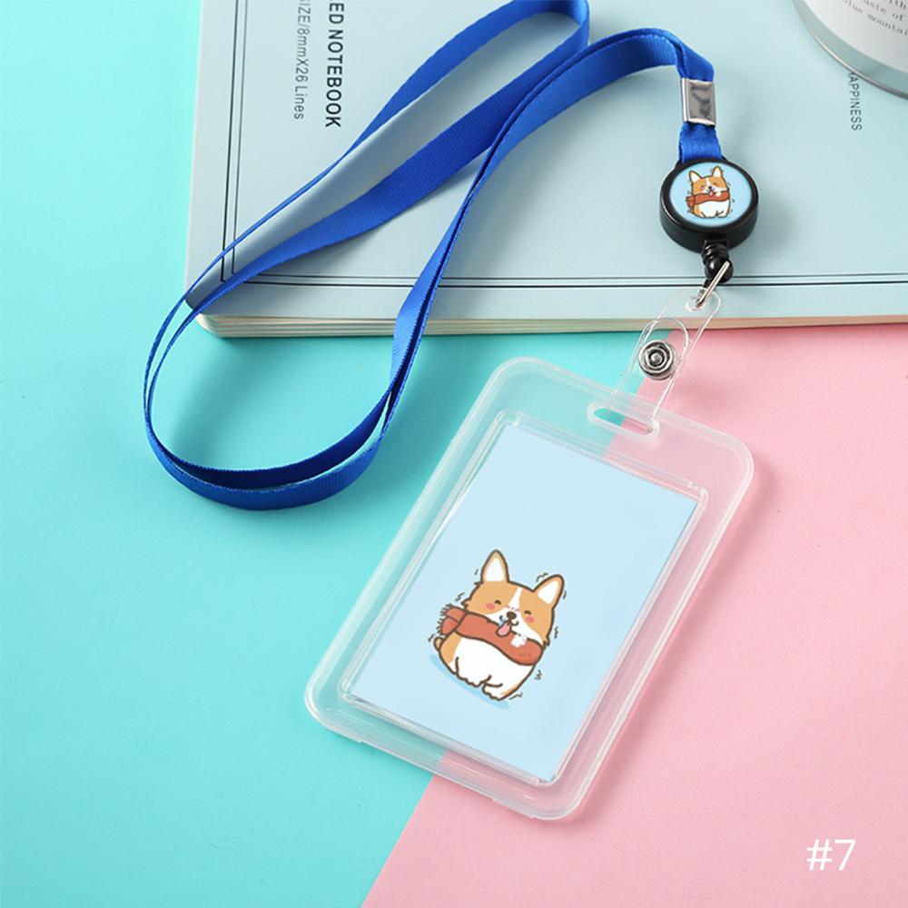 1PC Kawaii ID Card Holder Lanyard