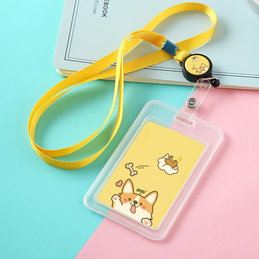1PC Kawaii ID Card Holder Lanyard