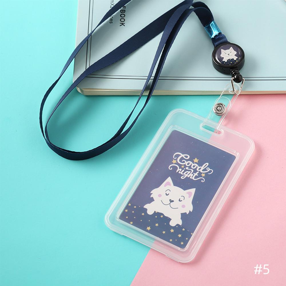 1PC Kawaii ID Card Holder Lanyard
